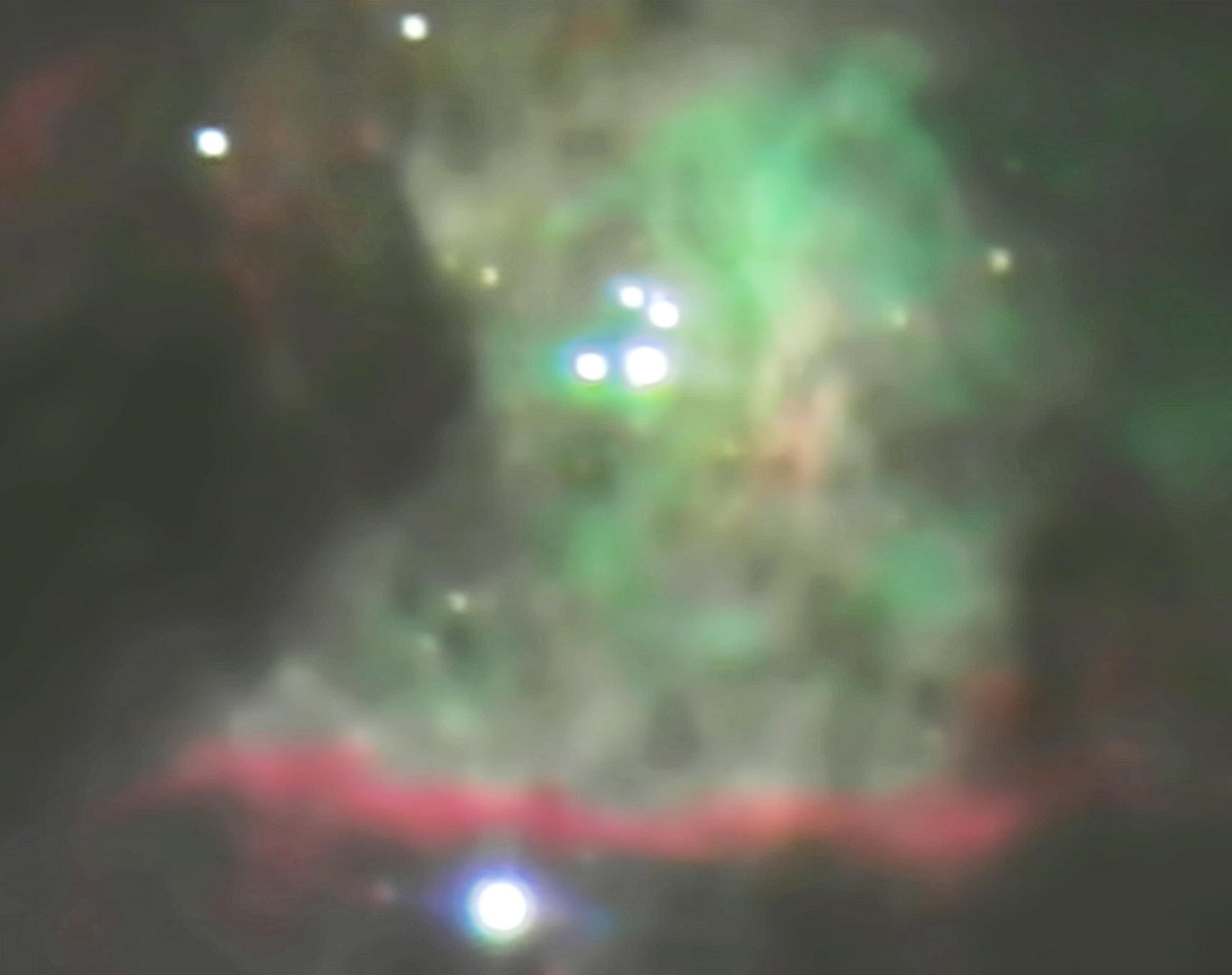 Core of Orion Nebula: The Trapezium