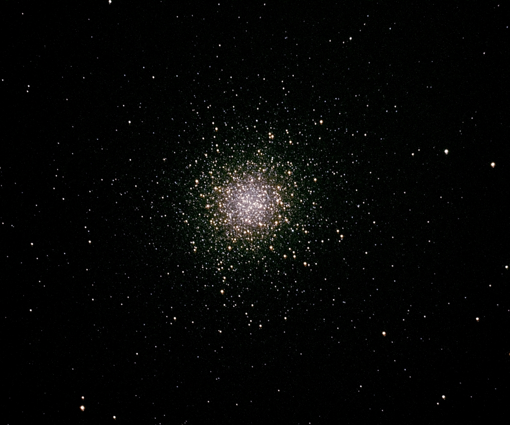m13 Hercules cluster with visible &quot;propeller&quot;