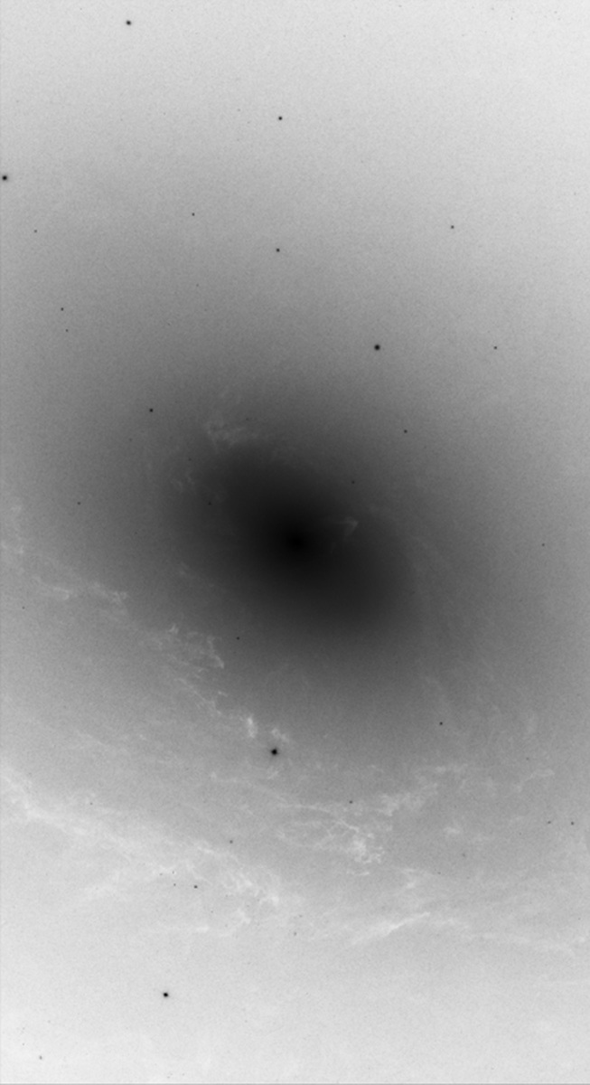 Hubble capture core M81