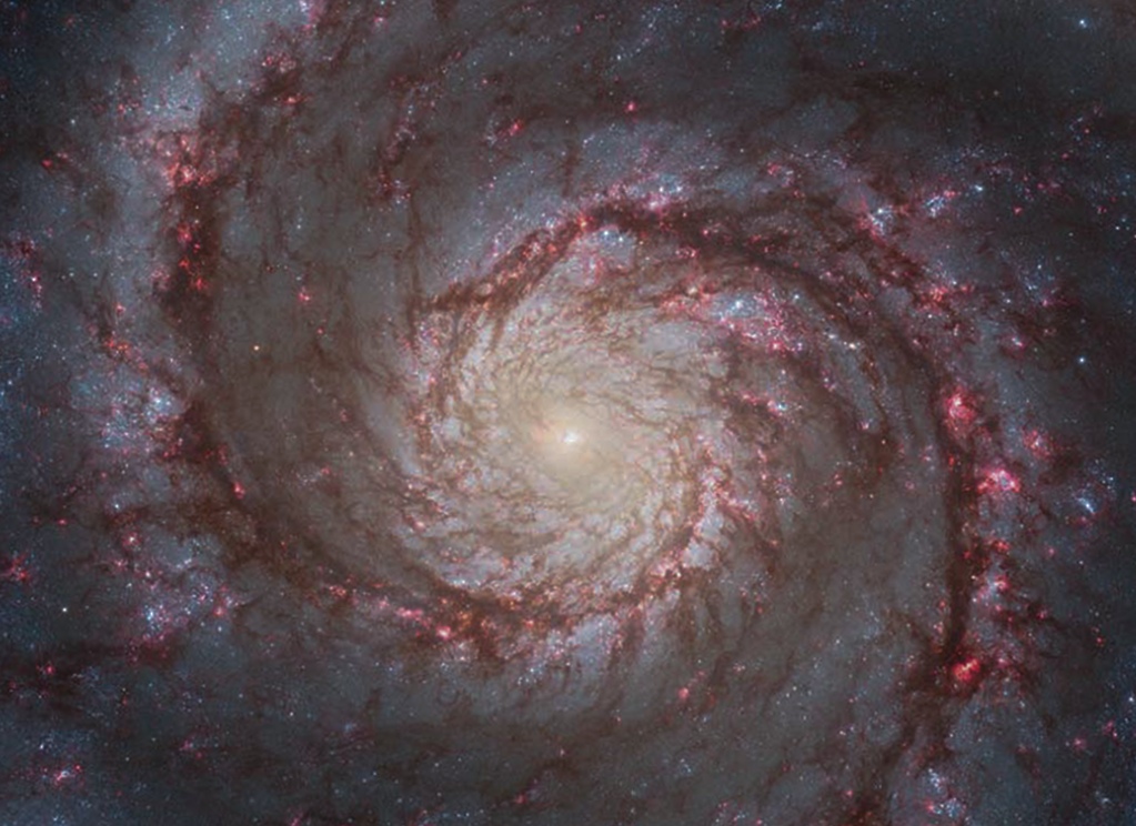 M51 core 3x drizzle