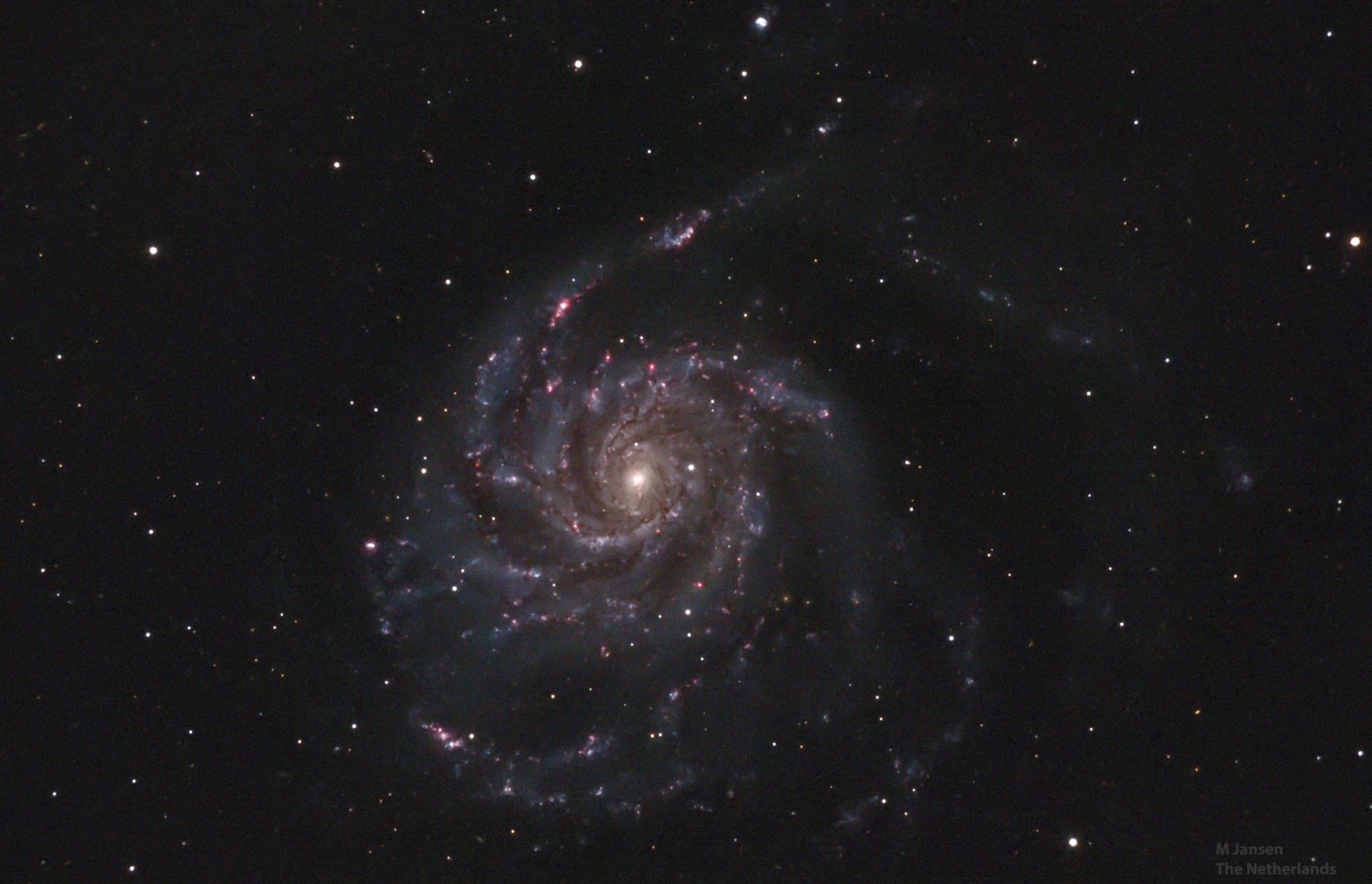 M101 in HaRGB