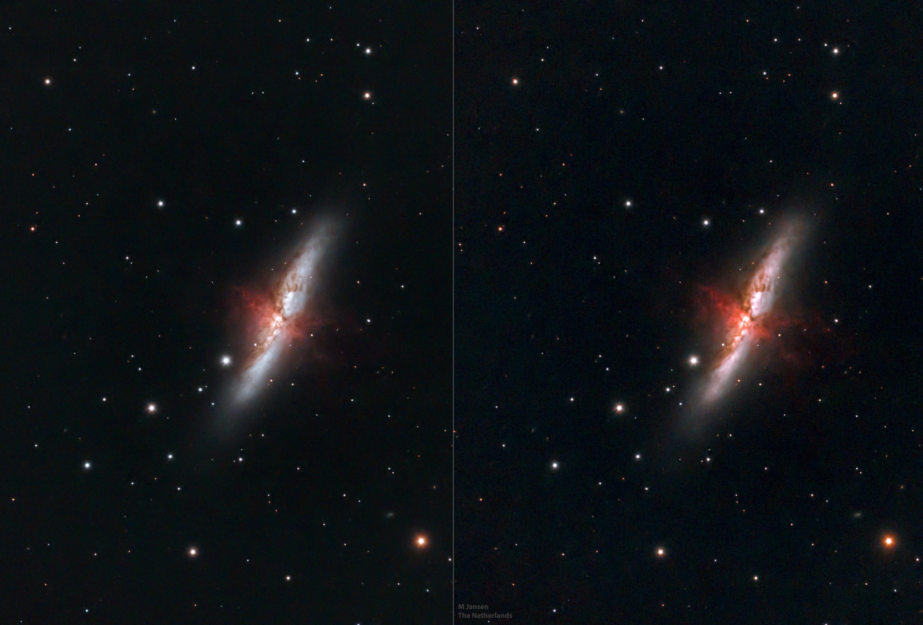 M82 HaRGB