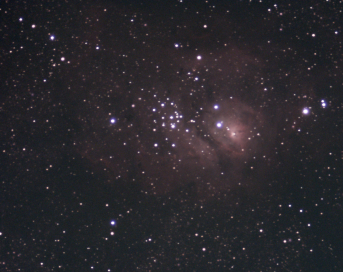 M8 Lagoon Nebula 224 EvoGuide 50 ED SharpCap Stack_55frames_597s_WithDisplayStretch Cropped.jpeg